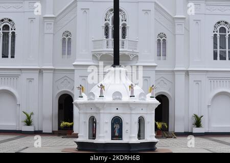 Vallarpadam Basilica, Kochi, Kerala. Stock Photo