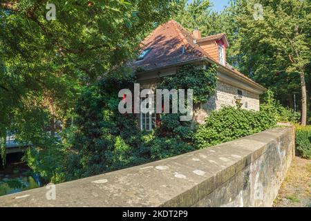 Otto von Bismarck's student residence in the university town of Goettingen Stock Photo