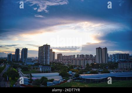 Guangxi nanning city development Stock Photo