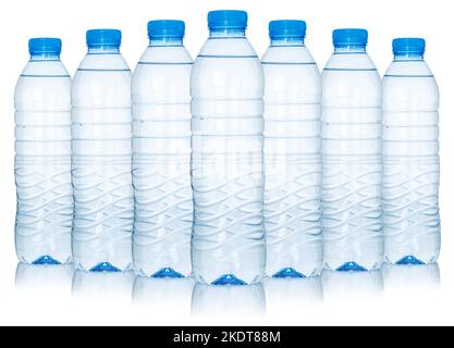 Stuttgart, Germany - November 3, 2021: Water Mineral Water Many Beverages Bottled Water Bottles Isolated Exempt Exempt In Stuttgart, Germany. Stock Photo