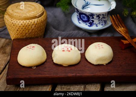 Jujube paste high-ranked imperial concubine cake Stock Photo