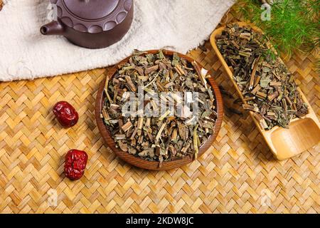 Traditional Chinese medicine peppermint Stock Photo