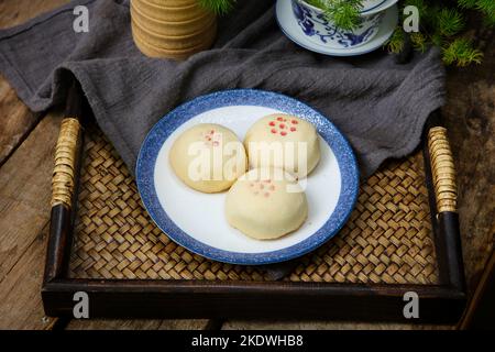 Jujube paste high-ranked imperial concubine cake Stock Photo