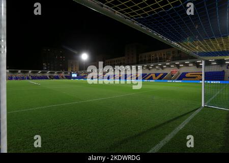 London, UK. 08th Nov, 2022. A general view of the stadium during the EFL Sky Bet League 2 match between AFC Wimbledon and Leyton Orient at Plough Lane, London, England on 8 November 2022. Photo by Carlton Myrie. Editorial use only, license required for commercial use. No use in betting, games or a single club/league/player publications. Credit: UK Sports Pics Ltd/Alamy Live News Stock Photo