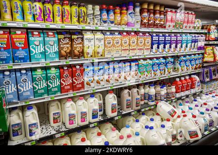 Miami Beach Florida,Normandy Isle Sabor Tropical Supermarket grocery store market marketplace,inside interior shopping grocery store stores supermarke Stock Photo