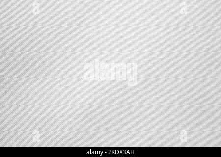 Close up of white clean canvas, seamless pattern backdrop Stock Photo