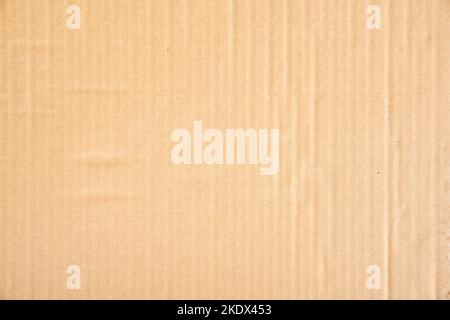 Close up crumpled brown paper box texture and background with copy space Stock Photo