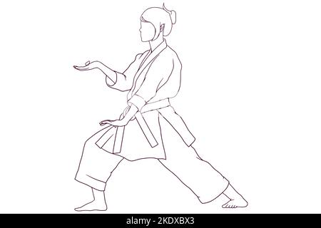 Karate Kick Drawing Clip Art Image - ClipSafari