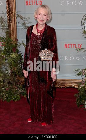 Nov 08, 2022 - London, England, UK - Marcia Warren attending The Crown ...