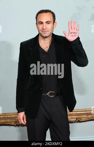 Khalid Abdalla, The Crown Season 5 World Premiere, Theatre Royal Drury Lane, London, UK, 08 November 2022, Photo by Richard Goldschmidt Stock Photo