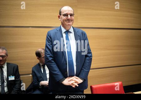 President of RATP and former French prime minister Jean Castex during ...