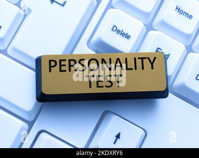 Personalysis Test Conceptual display Personality Test, Word for A method of assessing ...