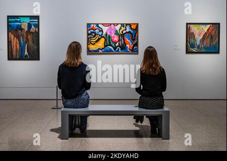 London, UK. 9th Nov, 2022. Making Modernism: Paula Modersohn-Becker, Käthe Kollwitz, Gabriele Münter and Marianne Werefkin at the Royal Academy of Arts, London, runs from 12 November 2022 - 12 February 2023. Credit: Guy Bell/Alamy Live News Stock Photo