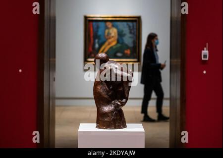 London, UK. 9th Nov, 2022. Making Modernism: Paula Modersohn-Becker, Käthe Kollwitz, Gabriele Münter and Marianne Werefkin at the Royal Academy of Arts, London, runs from 12 November 2022 - 12 February 2023. Credit: Guy Bell/Alamy Live News Stock Photo