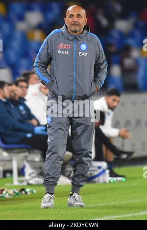 Naples, Italy. 08th Nov, 2022. Paolo Zanetti Coach of Empoli Football ...