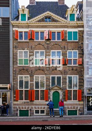 Renbrandt's House Museum in Amsterdam Holland The Netherlands Stock Photo