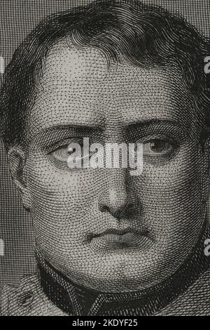 Berlin. Germany. Portrait of Napoleon Bonaparte (detail) hanging in the  German Historical Museum Stock Photo - Alamy