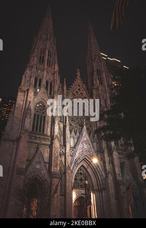 A vertical low angle shot of the Cologne Cathedral in Germany against ...