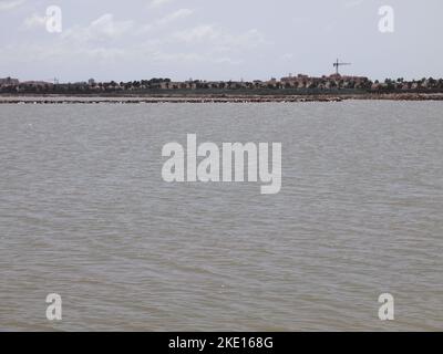 Regional Reserve of las Salinas y Arenales de San Pedro del Pinatar (Region of Murcia, Kingdom of Spain) Stock Photo