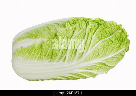 Napa cabbage or chinese cabbage isolated on white background Stock Photo