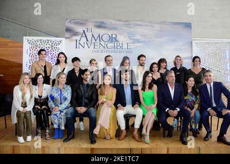 October 11, 2022, Mexico City, Mexico: Actor VICTOR GONZALEZ during a  photocall of the play Papito