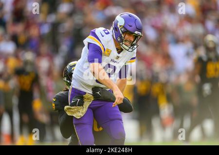 Landover, MD, USA. 6th Nov, 2022. Washington Commanders wide receiver ...