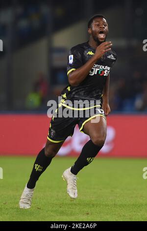 Naples, Italy. 8 Nov, 2022. Emmanuel Ekong of Empoli FC during the