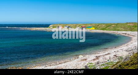 Green Point coastline, Gros Morne National Park, Newfoundland and Labrador NL, Canada Stock Photo