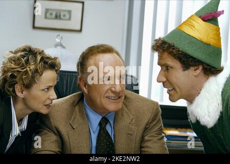 ELF, AMY SEDARIS, JAMES CAAN, WILL FERRELL, 2003 Stock Photo