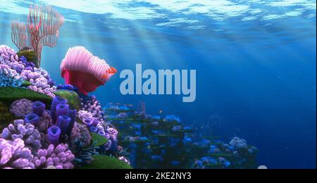 Ocean scene finding nemo 2003 hi-res stock photography and images ...