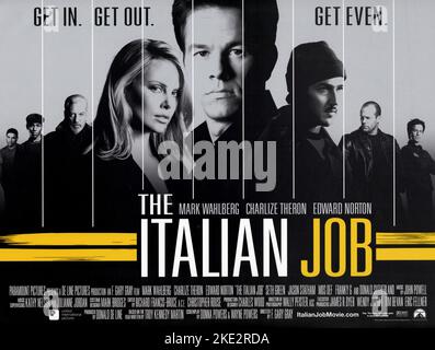THE ITALIAN JOB, CHARLIZE THERON, 2003 Stock Photo