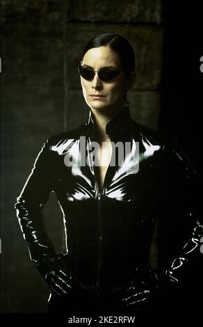 THE MATRIX RELOADED, CARRIE-ANNE MOSS, 2003 Stock Photo