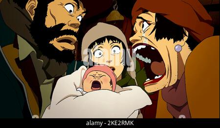 TOKYO GODFATHERS, GIN, BABY, MIYUKI, HANA, 2003 Stock Photo