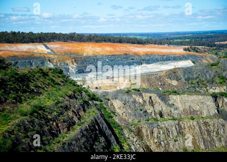 The Greenbushes Lithium Mine Is An Open-pit Mining Operation In Western ...