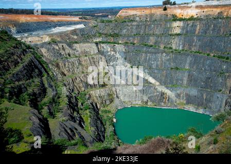 The Greenbushes Lithium Mine Is An Open-pit Mining Operation In Western ...