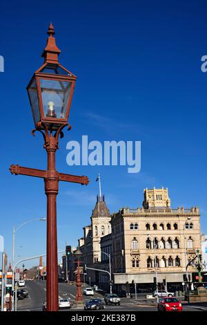 Ballarat Australia /  Ballarat's beautiful Victorian Era buildings in Lydiard Stree.Ballarat is renowned for its many and well preserved goldfields er Stock Photo