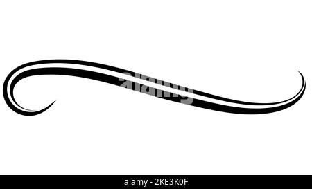 Scribble doodle underline emphasis line shape set. Vector illustration ...
