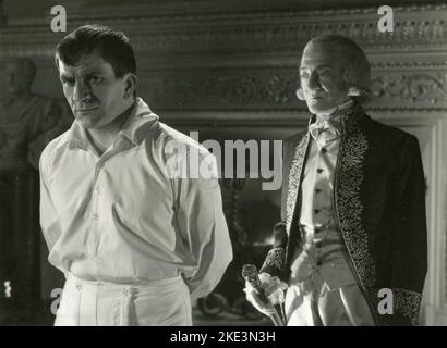 French actor Pierre Mondy as Napoleon (left) in the movie The Battle of Austerlitz, France 1960 Stock Photo