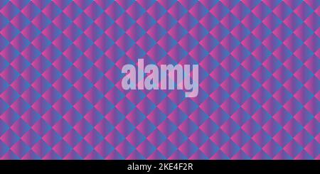 A pattern of rhombs in pink and light blue colors, perfect for wallpapers Stock Vector