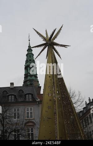 Copenhagen/Denmark/10 November 2022/ christmas market at hojbro plads in danish capital. (Photo. Francis Joseph Dean/Dean Pictures. Stock Photo