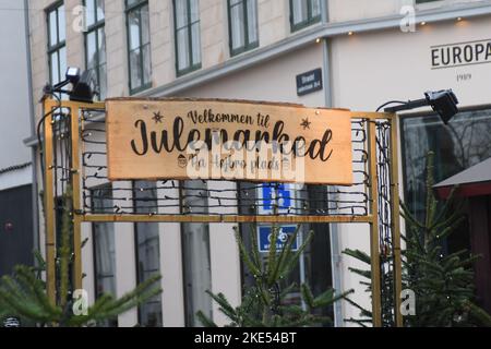 Copenhagen/Denmark/10 November 2022/ christmas market at hojbro plads in danish capital. (Photo. Francis Joseph Dean/Dean Pictures. Stock Photo