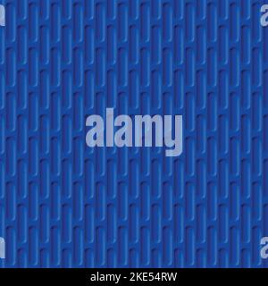 Corrugated Seamless Background for Web Design in Blue Color Stock Vector