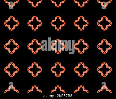 Oriental ethnic seamless repeatable pattern traditional geometric lines stripes background Design with various ornamental elements Multicolor tile art Stock Photo