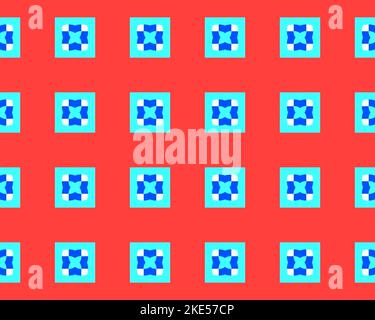 Oriental ethnic seamless repeatable pattern traditional geometric lines stripes background Design with various ornamental elements Multicolor tile art Stock Photo