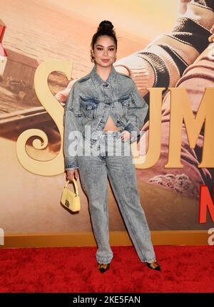 CENTURY CITY, CA - NOVEMBER 09: Auli'i Cravalho attends the Los Angeles Premiere of Netflix's 'Slumberland' at AMC Century City 15 on November 09, 202 Stock Photo