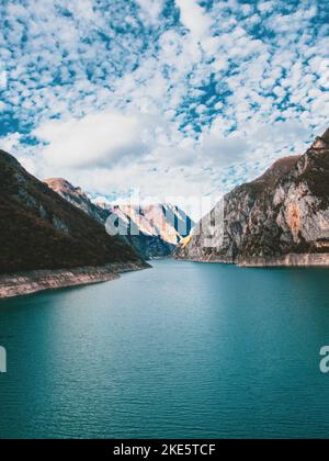 Piva Canyon Montenegro Stock Photo