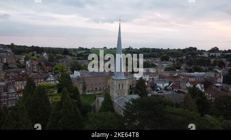 St Mary's Church Old Town Hemel Hempstead Stock Photo