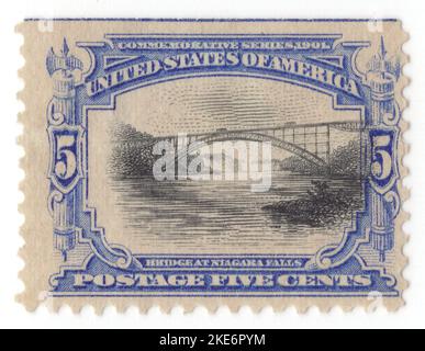 Thomas Edison on vintage american postage stamp Stock Photo Alamy