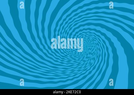 Swirling Radial vortex background. Starburst Spiral stripes Vector illustration Stock Vector