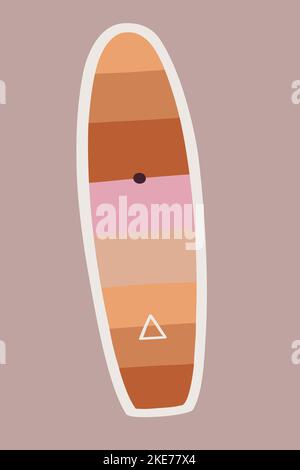 Surf board design vector illustration Stock Vector Image & Art - Alamy
